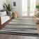 Premium Machine Washable Naglee AMF997 Stripes Rug