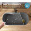 Baignoire de trempage autoportante 63 po. X 31 po. Terrazzo-107134574