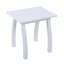 Table d'appoint décorative en PU, table de bout rectangulaire résistante aux intempéries