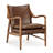 Kiannah Genuine Leather Accent Chair-1695486086