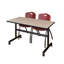 Table de nidification Nickls, 2 chaises empilables-32668129-32668136