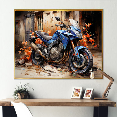 " Blue Durty Bike Urban Speed "