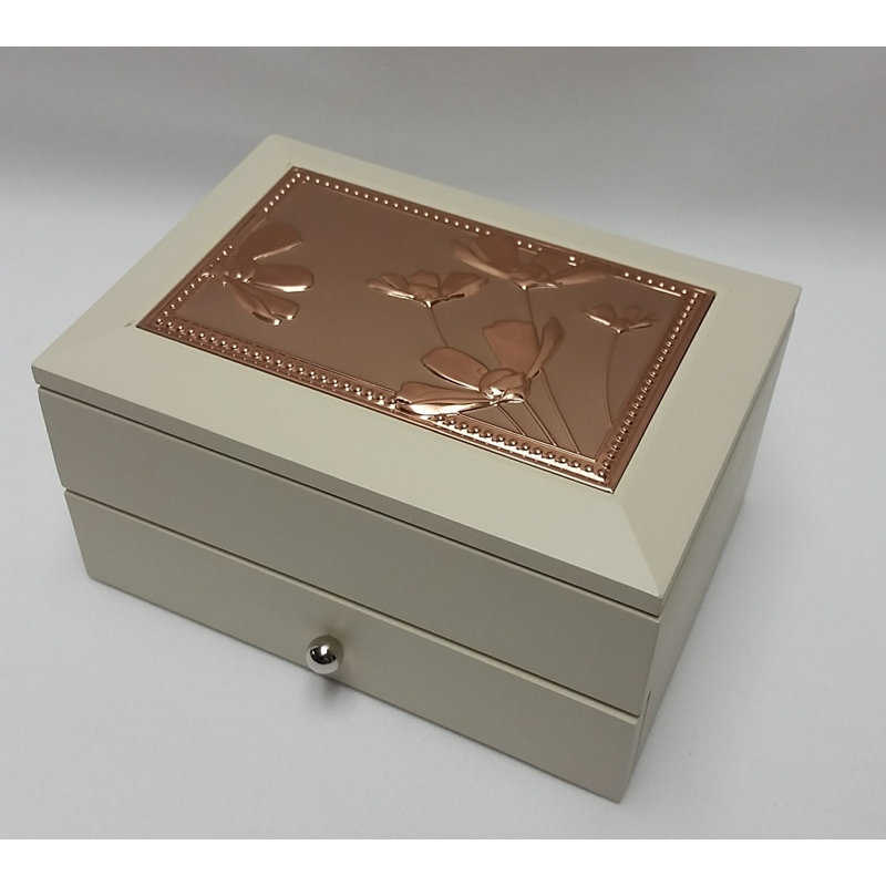 Boîte à bijoux pour housse florale