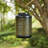 8.75" H Metal Wire Solar Powered Outdoor Hanging Lantern-82627040