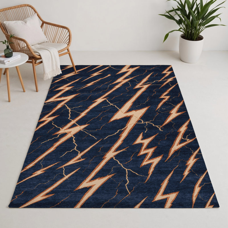 Tapis intérieur et extérieur gris Nature, Rectangulaire 3 pi x 5 pi