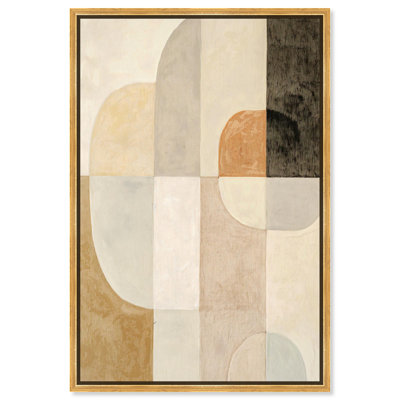 «Overlapsing Planes I Canvas Geometric Abstract» par