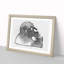 Thinker Monkey by Banksy - Framed Print-55769321-55769325