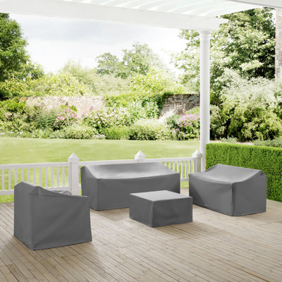 4 Piece Conversation Set Cover by Bayou Breeze