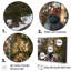 Randonnée dans la forêt d'hiver - Reproduction-708740376-708740380