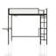 Lit mezzanine simple avec bureau double Audresha Kids