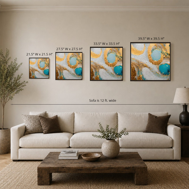 «Psalm 25: 14-15 Gaze Of Grace» par Mark Lawrence, reproduction, H 21,5 po x l 21,5 po x P 2 po, Cadre flottant, Blanc