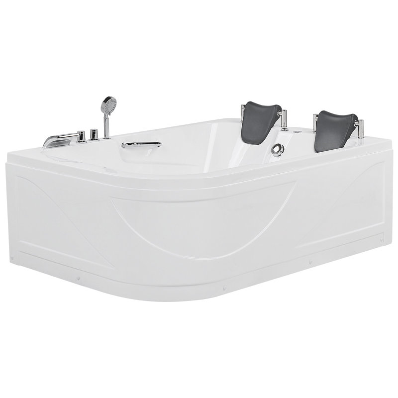 Taunya 1700mm x 119mm Acrylic Bathtub with Tap, White