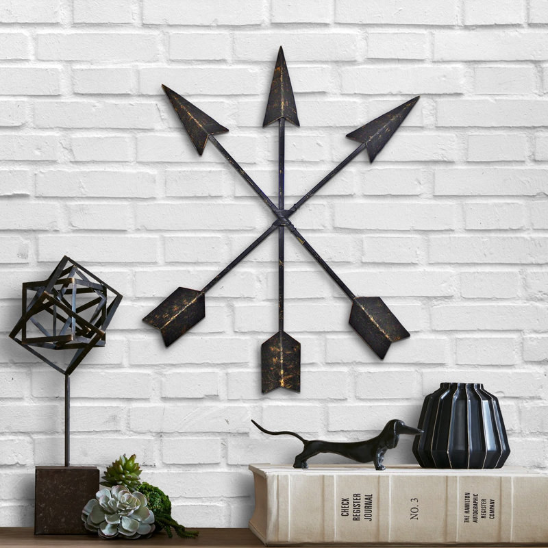 Rustic Plants & Flowers Wall Decor on Metal