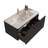 36" Floating Bathroom Vanity with Ceramic Sink