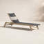 Julian Outdoor Teak Chaise Lounge-63791247