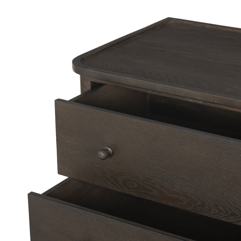 Franny Nightstand, Espresso Oak