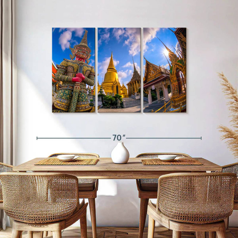 Adella Wat Phra Kaew, H 36 po x l 57 po