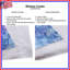 Rideaux obscurcissant à motif floral bleu et mauve à motif floral - 2 panneaux-857487334-857487352