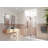 Halo 50 in. x 78 in. Frameless Glass Hinge Shower Door-16258581