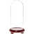 Base en placage de bois rouge