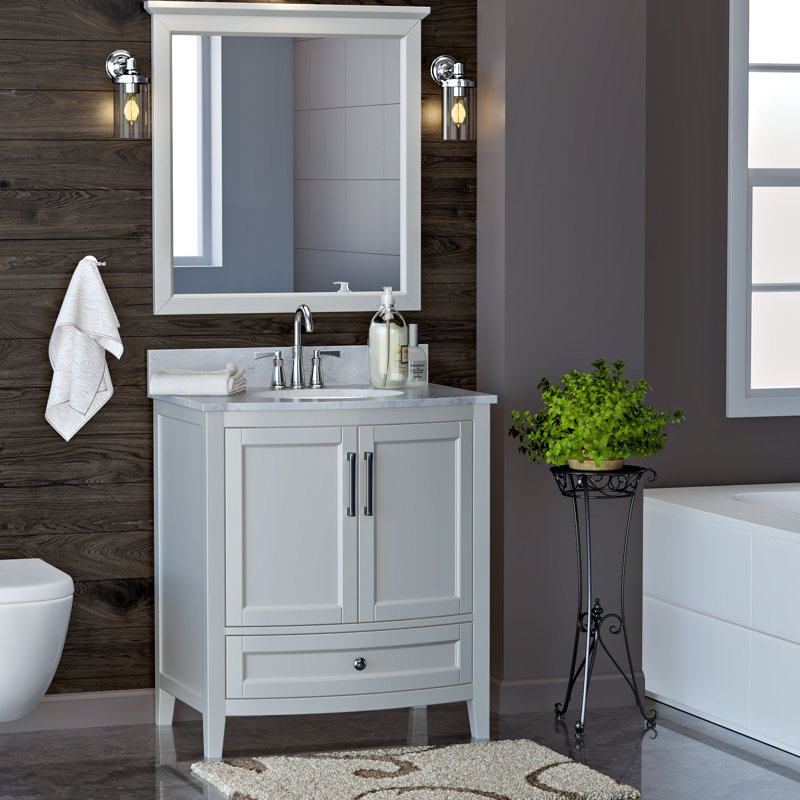 Ensemble de meuble-lavabo simple 30 po Aleeshba