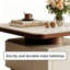 Petite table basse mobile avec roulettes-129592167