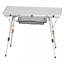 Couche de maille pliante en aluminium pour table de camping