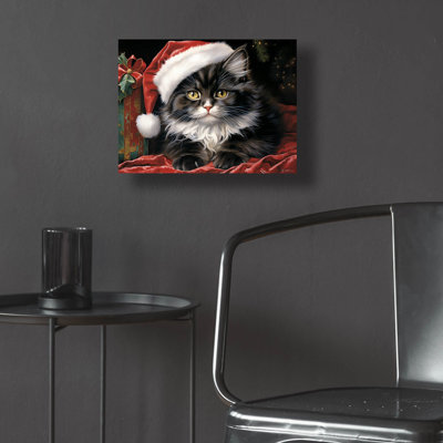 Art mural en verre de Noël 3 pi par Momart