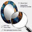 Miroir mural Boho Glam Gold Feathres On-1296373610