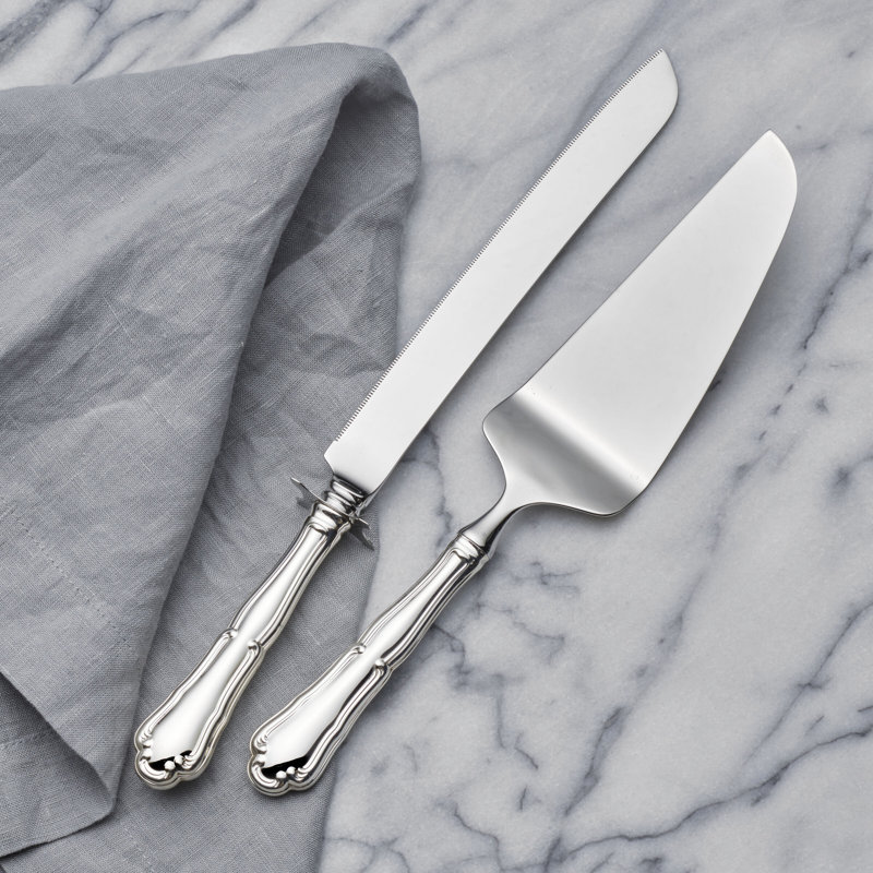 Wallace Barocco 2 Piece Cake Set