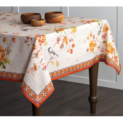 Maison d'Hermine Kelim - Prairie 100% Cotton Tablecloth - 60" x 108"