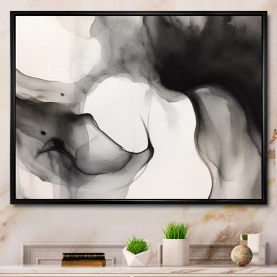 Noir et blanc Pure Serenity II sur toile