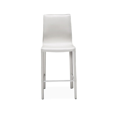 Jada Upholstered Stool with Metal Frame