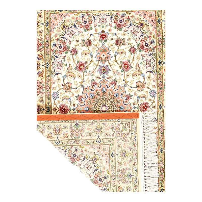 Lusetta Silk Oriental Area Rug