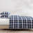 Tommy Hilfiger Dream Madras Cotton Blue Duvet Cover Set-113930661-113930657
