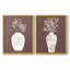 Impression florale romantique I-Premium - prêt à être accroché - aucun clou requis - aucun clou requis-1177036119-1177036117
