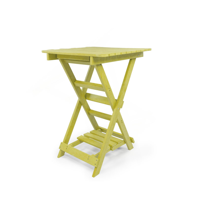 Table de bar pliante Summit, Jaune