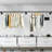 Kusilvak 70.8'' Wall Mounted Clothes Rack