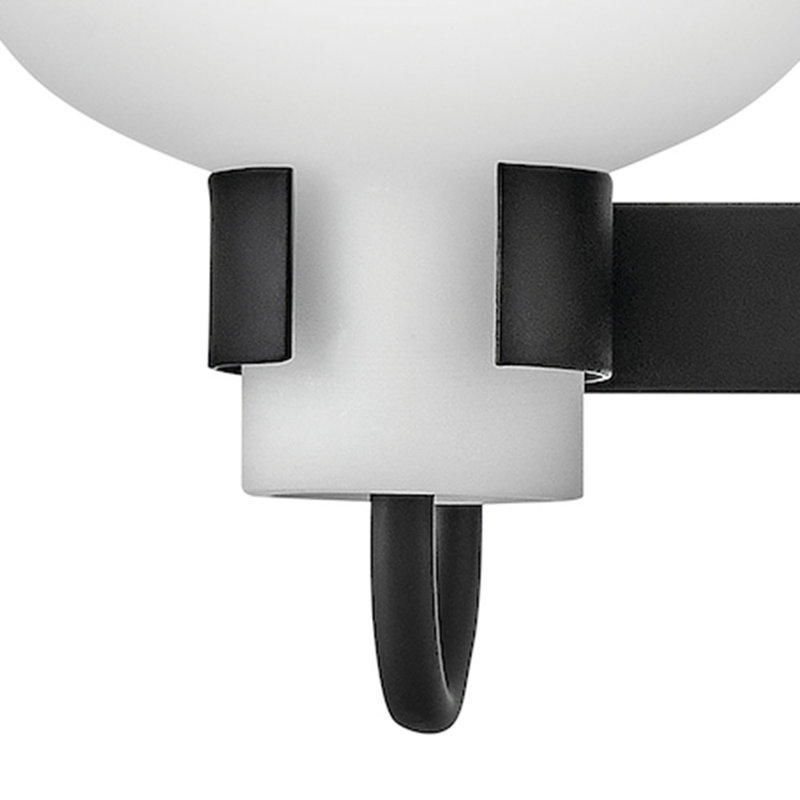 Éclairage pour meuble-lavabo Hinkley Sylvie, Oxyde noir texturé