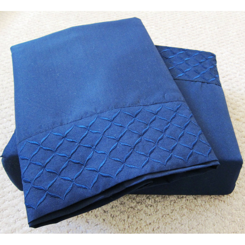 Microfiber Geometric Sheet Set