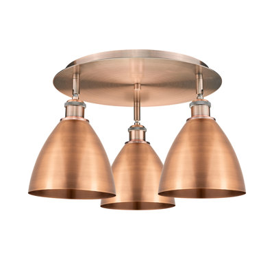 Plafonnier encastré 3 lumières 7,5 po Allare