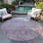 Machine Washable Indoor/Outdoor Xhevrie Purple Rug-873645449