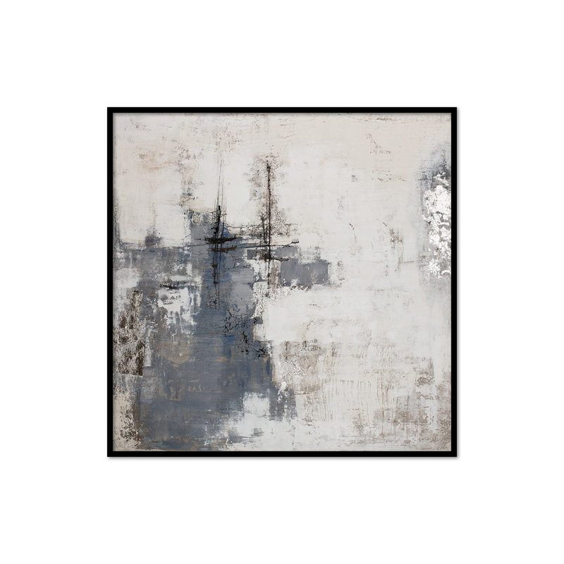 Floater Frame Painting on Canvas