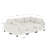 Somerdale Modern 6-Piece Armless Pit Sectional Sofa-340265195