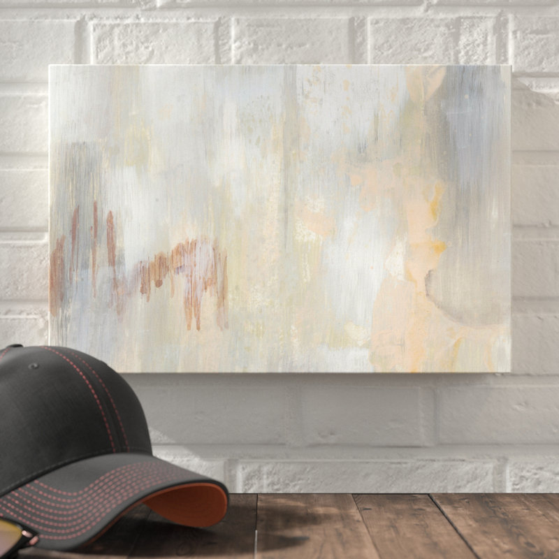 « barely rosé i », reproduction de peinture à l’acrylique sur toile tendue, H 8 po x l 12 po x P 1,5 po