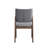 Sarha Armless Side Chair In Light Gray And Walnut (Set Of 2)-105401216