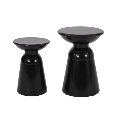 Metal S/2 End Table