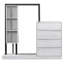 Armoire avec 4 tiroirs et 3 tablettes-1664694