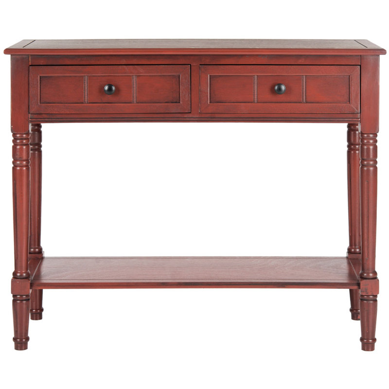 Barnicle Console Table, Red