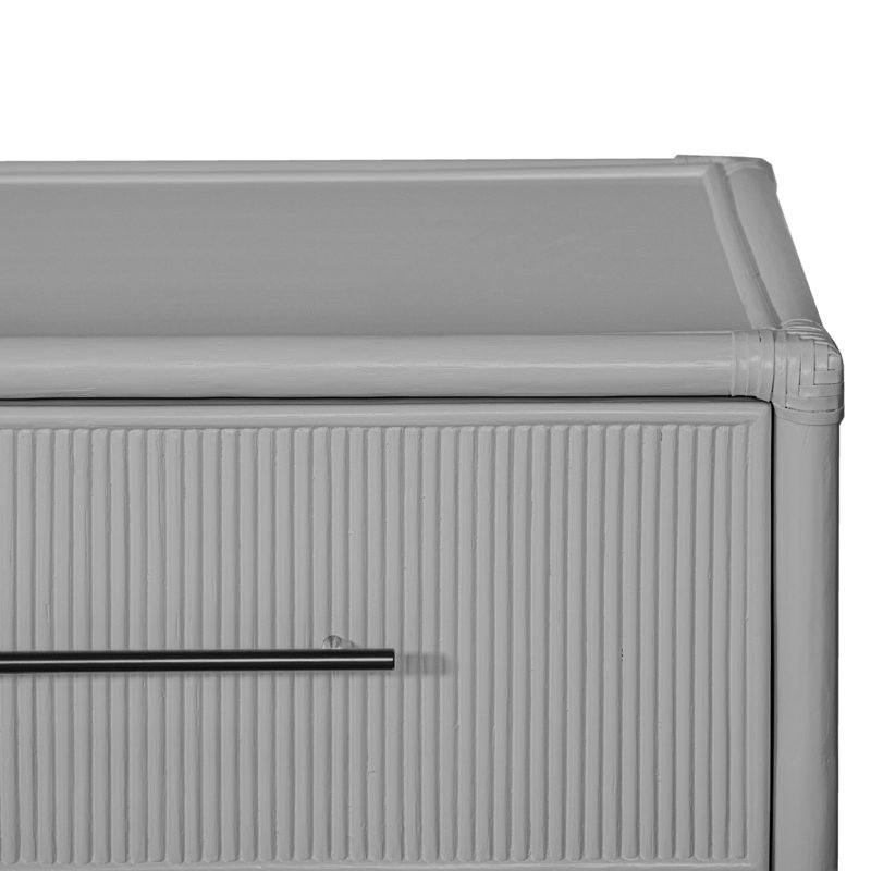 Juno 4 - Drawer Dresser, Light Gray